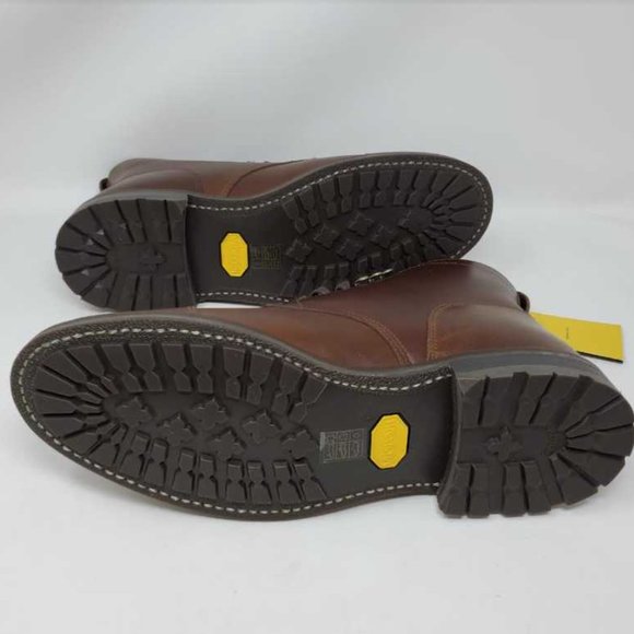 New men's 12 J Crew Kenton leather cap toe boots - Picture 12 of 15